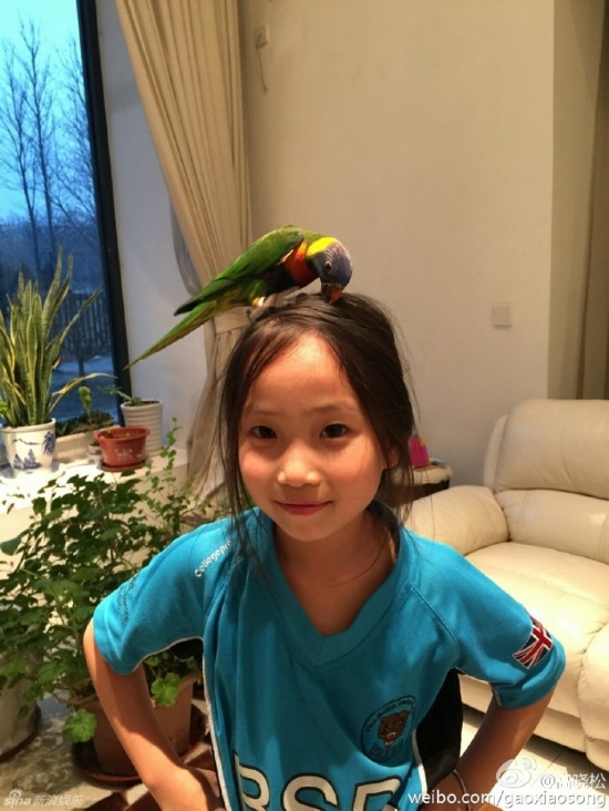 高曉松為女兒慶生