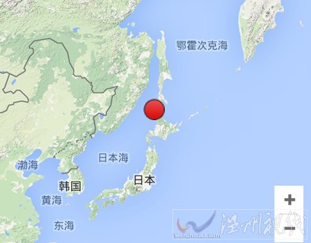 日本北海道6.5級地震
