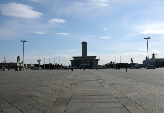 北京上演空城計