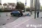 青島萬象城車禍1名行人被撞身亡