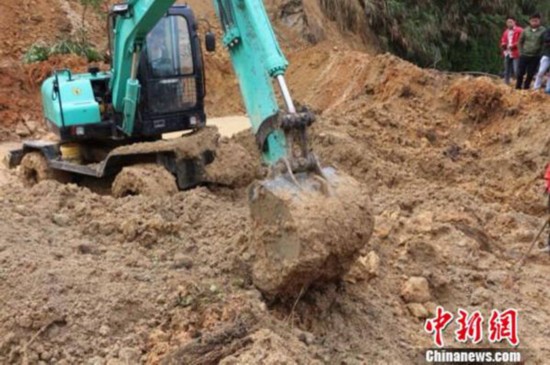 福建南平山體滑坡