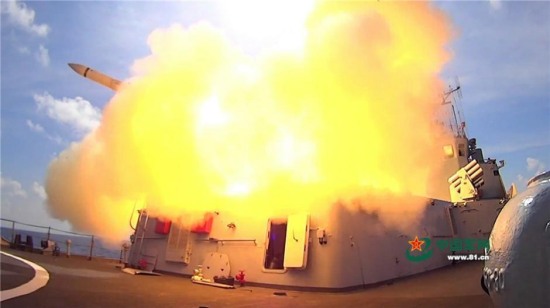 中國海軍三大艦隊南海軍事演習
