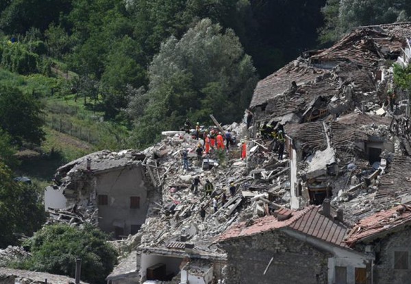 意大利6.1級地震