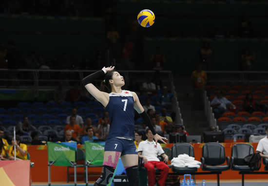 中國女排進決賽