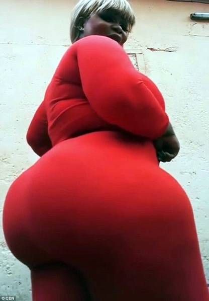 西非巨臀模特走紅