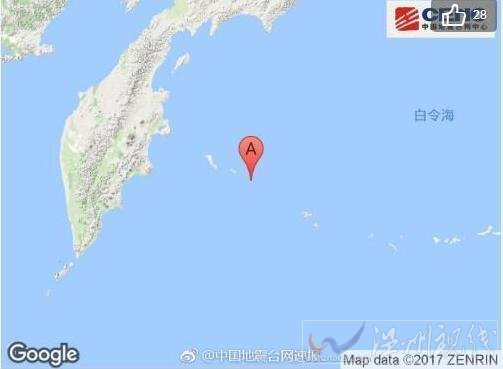 俄羅斯7.8級地震