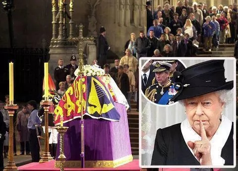 英國彩排女王駕崩