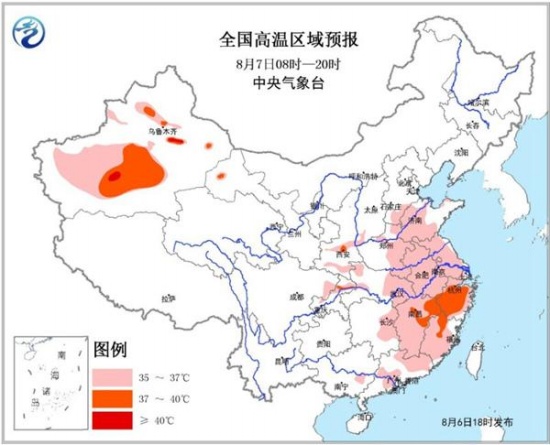 連續(xù)22天高溫預(yù)警