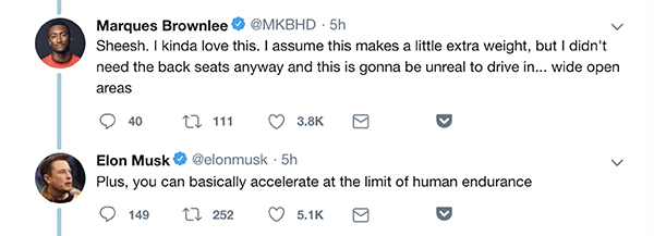 特斯拉新跑車能飛