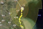 利奇馬入江蘇境內(nèi) 已經(jīng)過江蘇到青島了