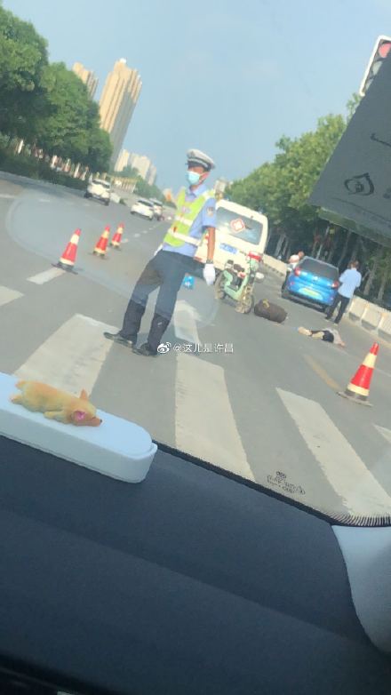 許昌天寶路事故現場照片