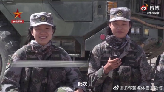 20歲女兵征服40噸遠火車