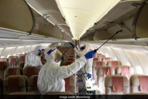 在飛機(jī)上感染Omicron的風(fēng)險增加