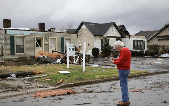 美國龍卷風至少造成94人死亡