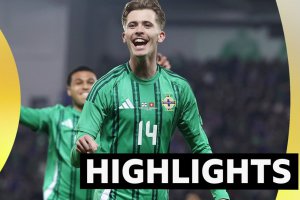 友誼賽北愛爾蘭1比1瑞士