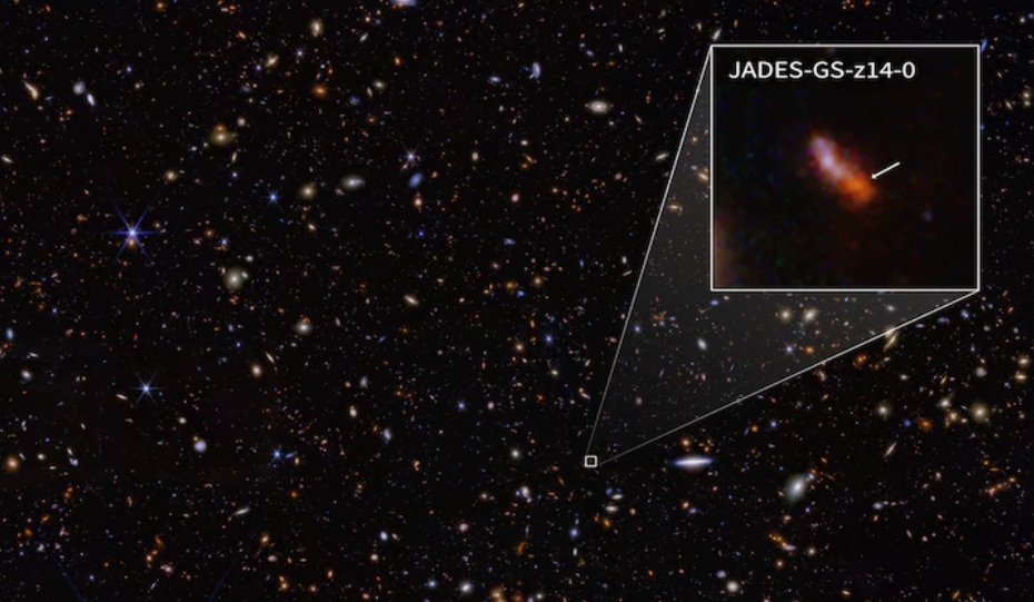 據歐洲南方天文臺稱，他們檢測到遙遠的星系有氧氣的痕跡。