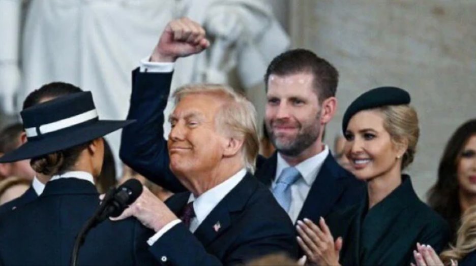 特朗普的兒子說他的家族正在建立特朗普政治王朝