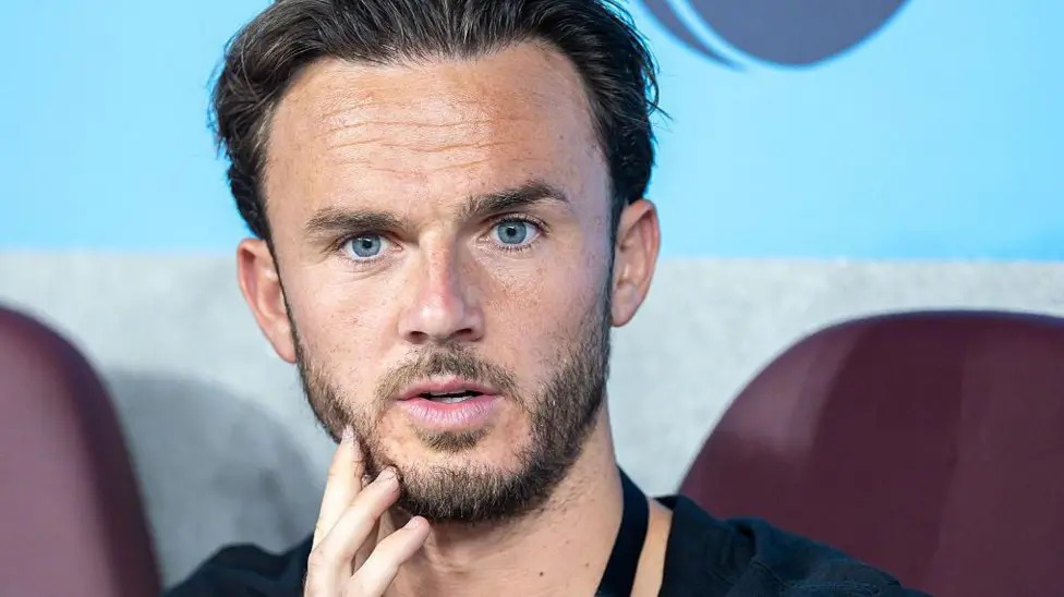 詹姆斯&middot;麥迪遜于2023年以4000萬英鎊的價(jià)格從萊斯特城轉(zhuǎn)會(huì)至托特納姆熱刺