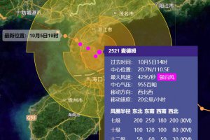 強(qiáng)臺(tái)風(fēng)麥德姆登陸廣東