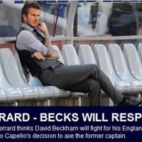 杰拉德力挺小貝再為國效力：他是國家隊傳奇